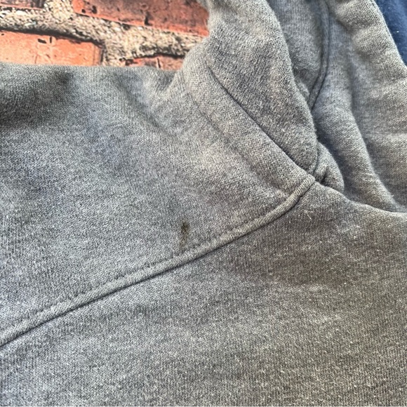 Vintage Y2K Nike Jordan UNC North Carolina Tar Heels Hoodie 1/4 Zip Small - Picture 6 of 6